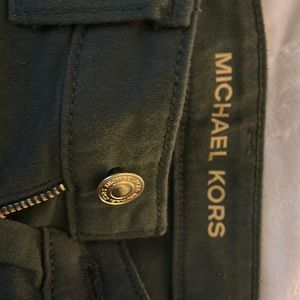 Michael Kors army green soft jeans/pants skinny